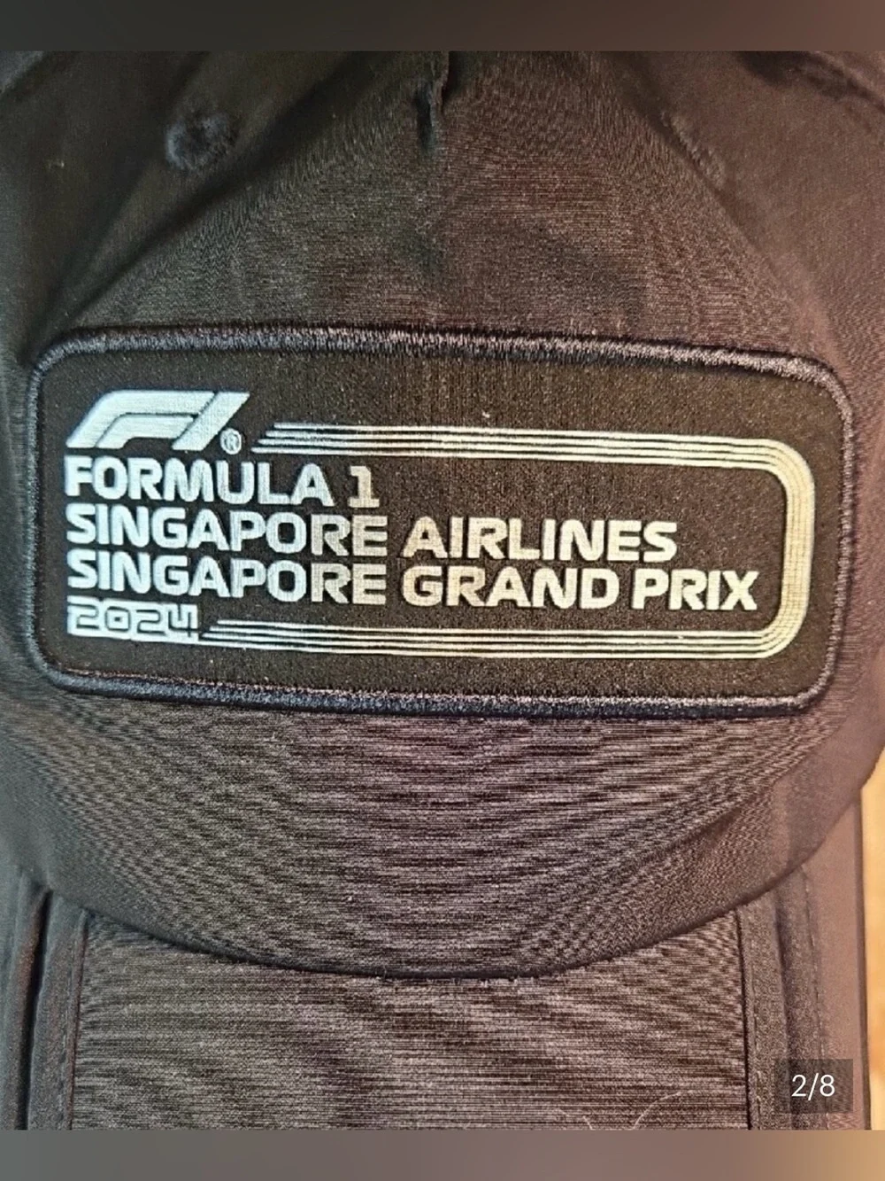 Formula 1 Singapore Airlines Grand Prix 2024 Black Cap 🏎️🏎️🏎️